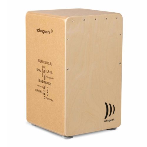 Schlagwerk CP80 Cajon Rudiments nature SPL large