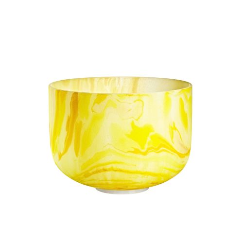 Meinl Sonic Energy MARBLE Crystal Klangschale, Yellow