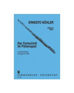 E.Köhler  Der Fortschritt im Flötenspiel op.33 Heft1