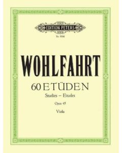 EP9166 Wohlfahrt 60 Etüden Opus 45 Viola
