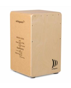 Schlagwerk CP80 Cajon Rudiments nature SPL large